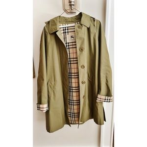 Burberry rain coat